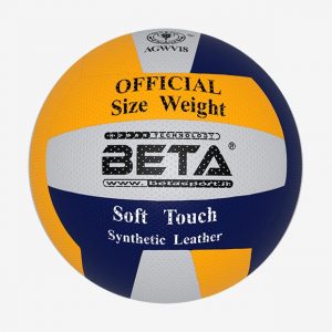 توپ والیبال چرمی سایز 5 طرح pvl518