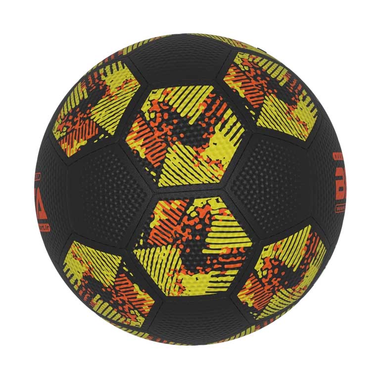 توپ فوتبال لاستیکی سایز 4 - StreetSoccerr - تصویر 5